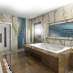 projekt łazienki -salon kąpielowy