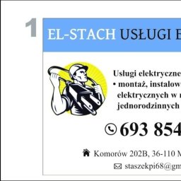 Usługi Elektryczne EL-STACH - Firma Instalatorska Komorów