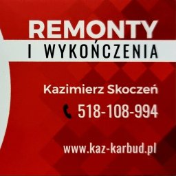 KAZ-KAR BUD KAZIMIERZ SKOCZEŃ - Gładzenie Ścian Warszawa