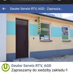 DEUTER naprawa sprzętu RTV i AGD - Serwis RTV Zamość