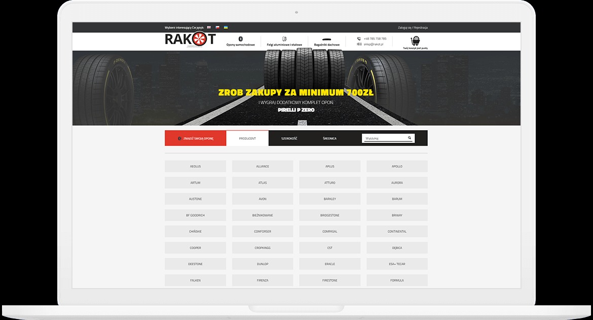 Rakot - sklep internetowy