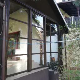 Zabudowa istniejącego zadaszenia, poliwęglan lity