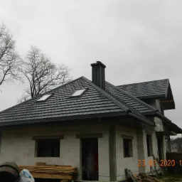 stan surowy z dachem