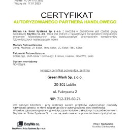 Green Mark Sp. z o.o - Opłacalne Instalacje Fotowoltaiczne Warszawa