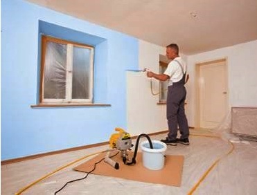 Malowanie natryskowe agregatem hydrodynamicznym