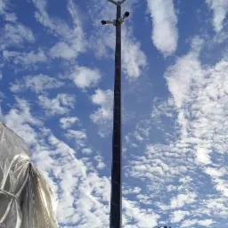 Montaż lamp ulicznych oraz kamer monitoringu przemysłowgo