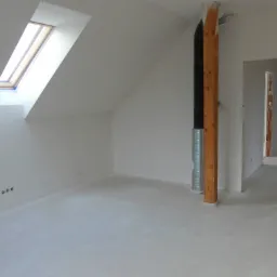 Wycena poddasza w trakcie adaptacji na lokal mieszkalny, gmina Cedynia