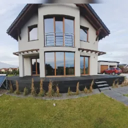 Ostatnie nasze dzieło, taras 50m2 z kompozytu.