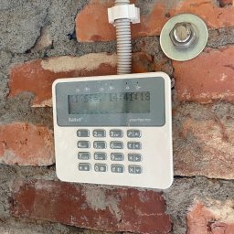 System alarmowy marki Satel, instalacja w miejscowości Siecieminko w powiecie Koszalińskim