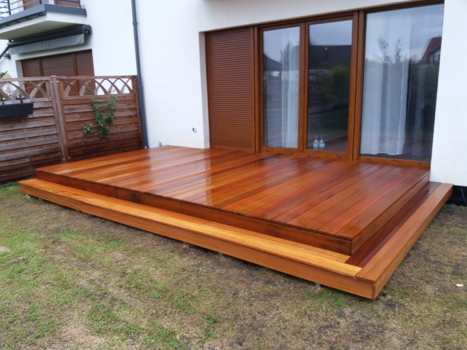 Wykonanie tarasu z deski egzotycznej
