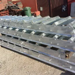 Schody stalowe - cynkowane