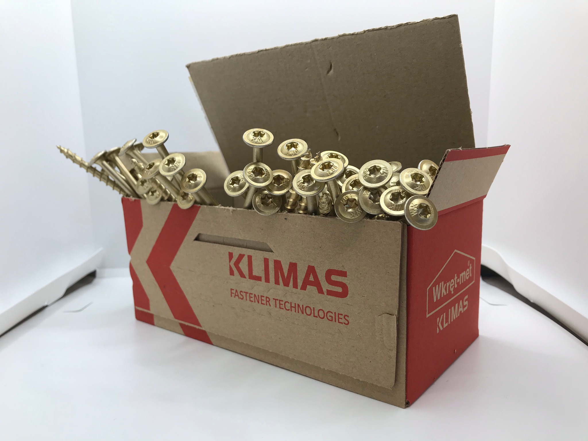 Wkręty ciesielskie śruby do drewna talerzowe TORX TX podkładkowe WKCP Wkręt-met Klimas sklep internetowy hurtownia