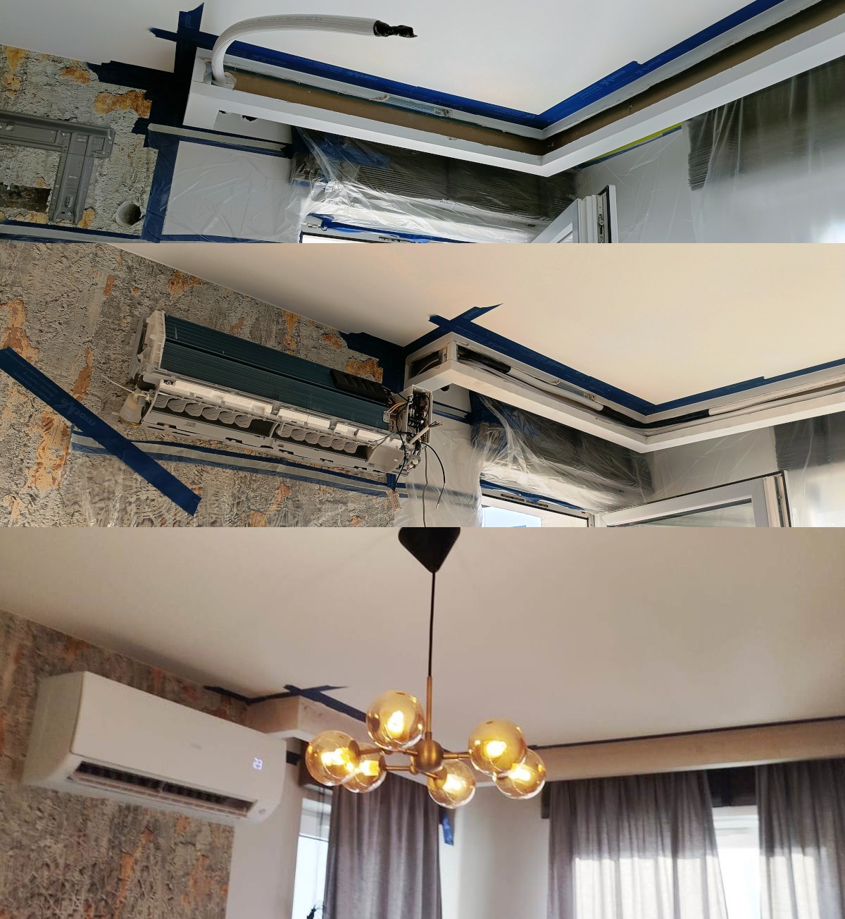 rurki w karniszach :)