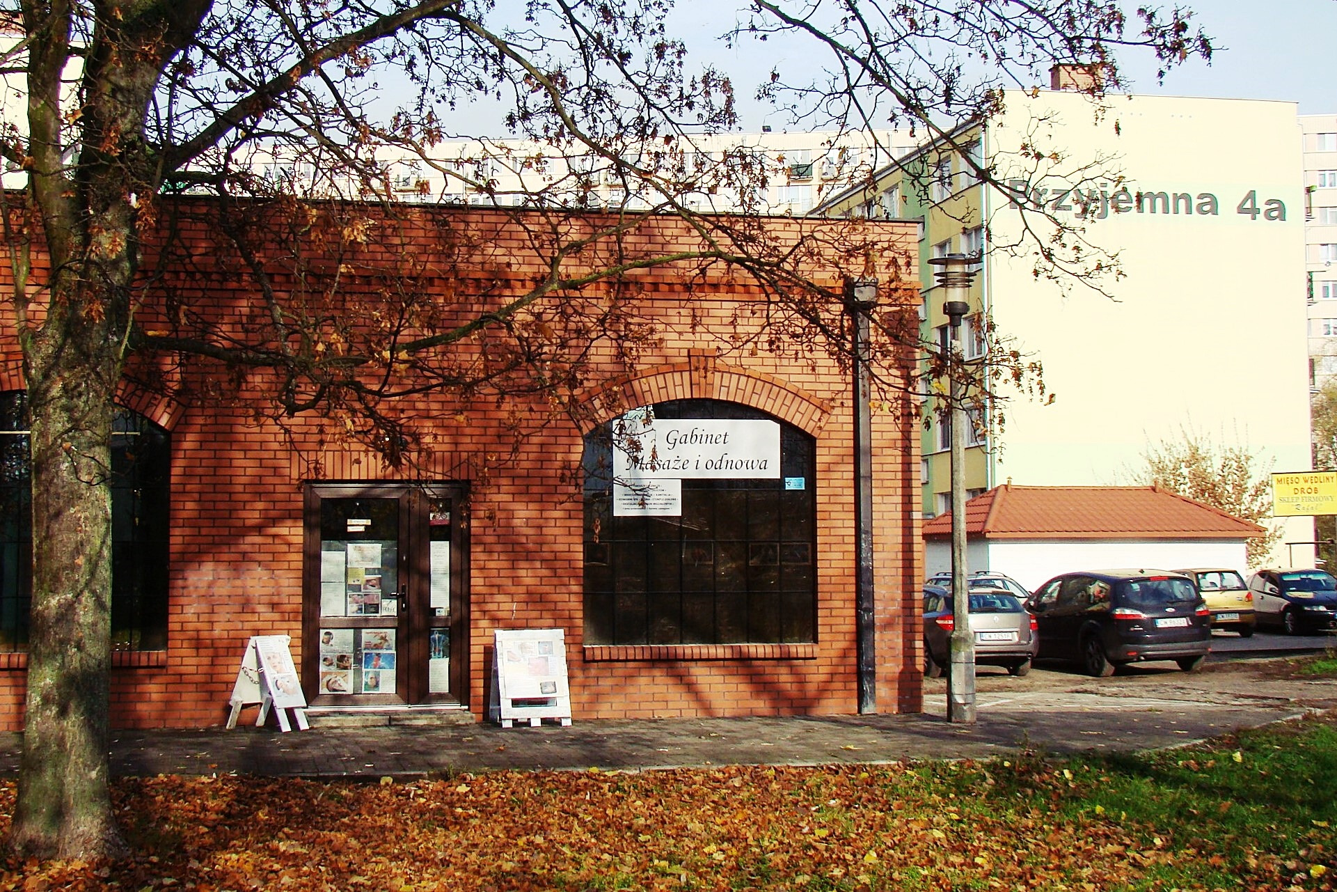 Gabinet 'Masaże i odnowa' ul. Przyjemna 2, Zazamcze