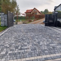 Układanie kostki brukowej Górno 2