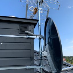 Montaż anten Masłów 2