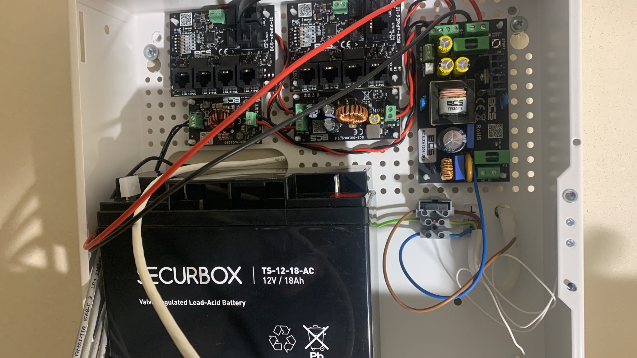 Monitoring z zasilaniem buforowym