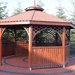 Schody, parapety, podbitka, altany