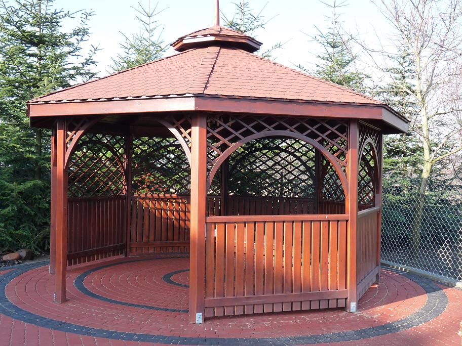 Schody, parapety, podbitka, altany