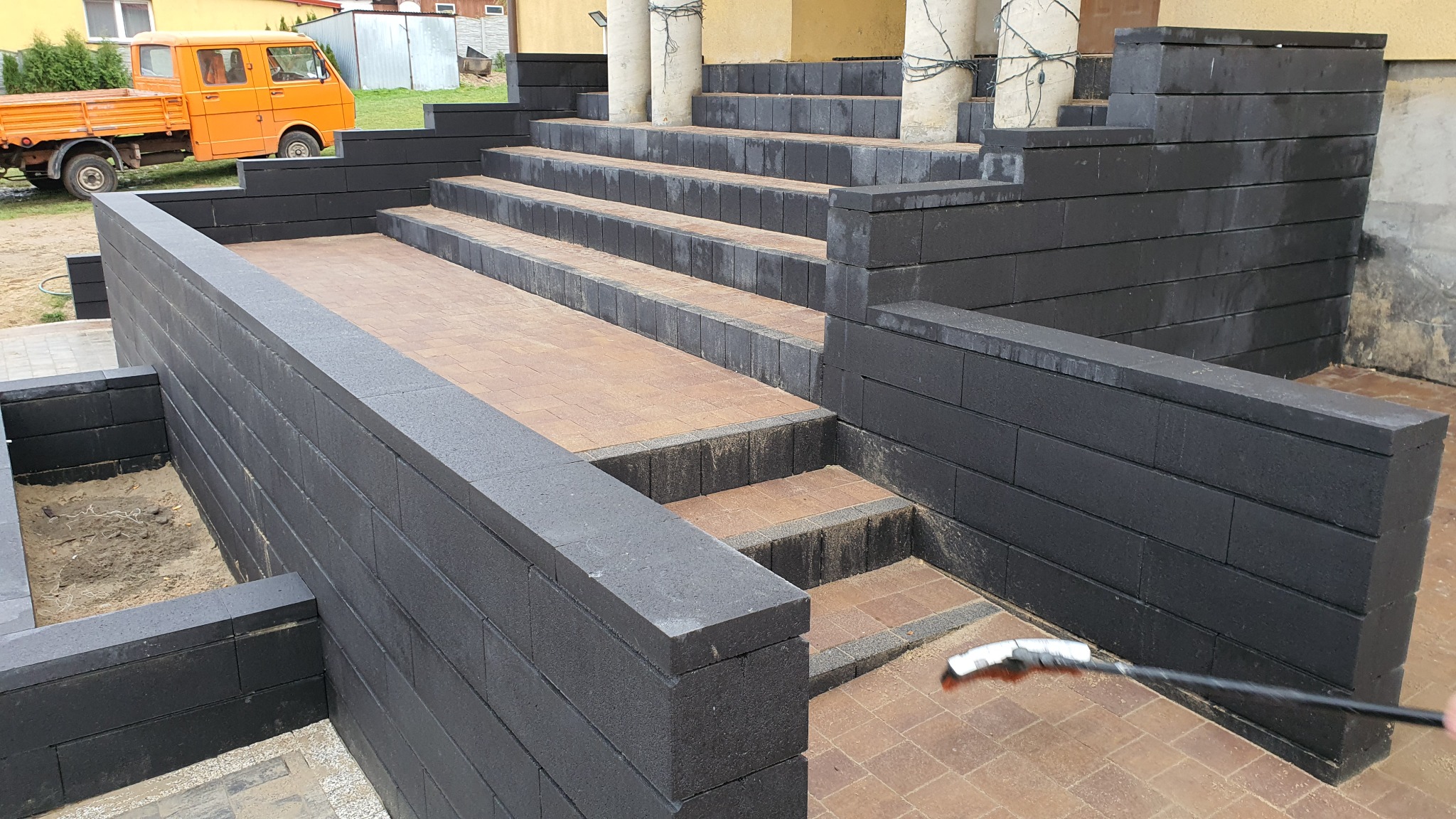 Mur Lordio, kostka Pavimo Tramonto