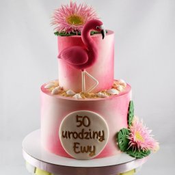 Tort na 50 urodziny