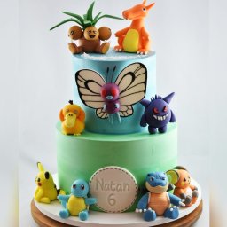 Tort urodzinowy dla dziecka pokemony