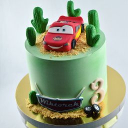 Tort urodzinowy dla dziecka auta