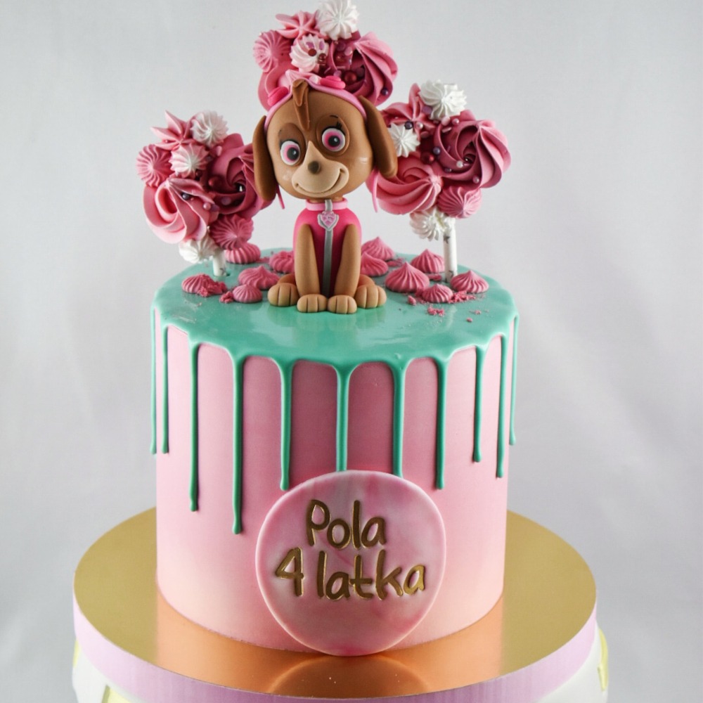 Tort urodzinowy dla dziewczynki