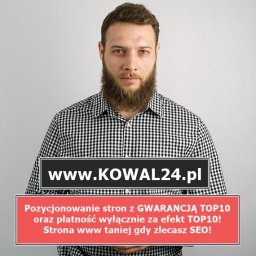 www.KOWAL24.pl • Strony i sklepy internetowe • ADS • Pozycjonowanie w Google - Usługi SEO Mieszkowice