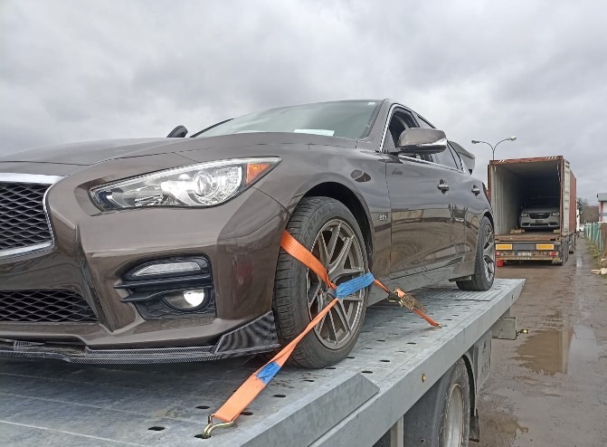 Pomoc drogowa Adex załadunku rozładunek samochodów z kontenerów