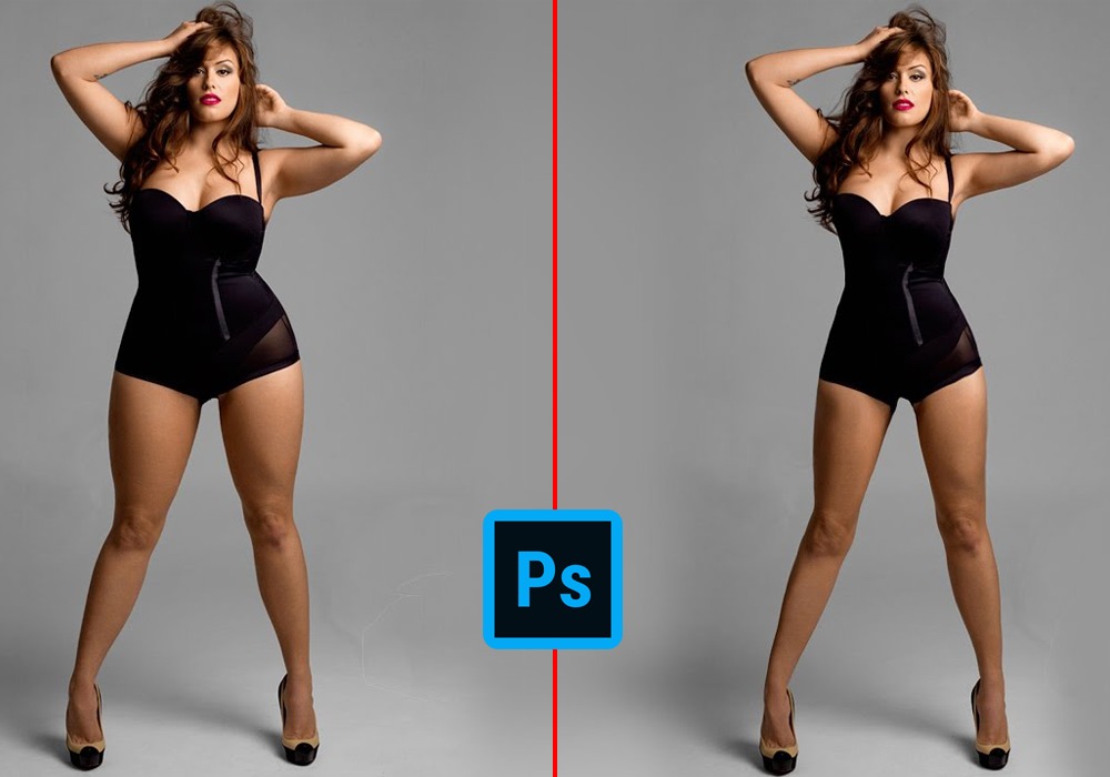 Fotomontaz, poprawa formy ciala, odchudzanie