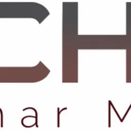 Logo firmy rachunkowej RACHMIZ Waldemar Mizerski z gradientem kolorów od szarego do brązowego.