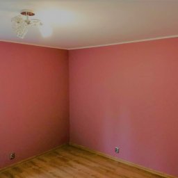 Remont generalny pokoju: Wylewka, panele, zabudowa Gk ścian, sufit podwieszany, elektryka, świetlenie i malowanie 2x kolor 