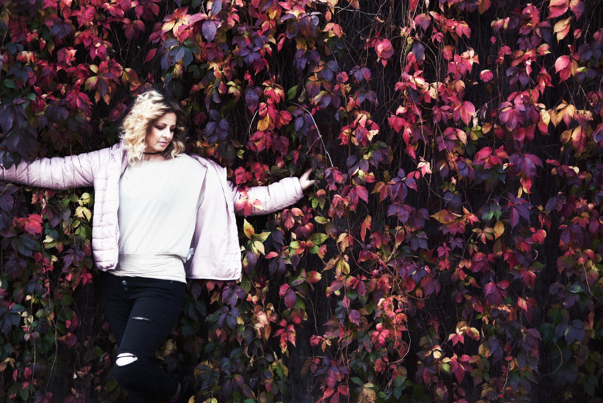 Portret jesienny w plenerze