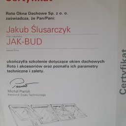 J.Slusarczyk JAK-BUD Usługi Dekarsko Budowlane - Kompetentny Cieśla Przysucha
