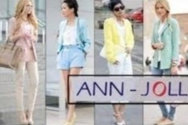 Kolaż czterech stylizacji damskich: pastelowy różowy komplet z torebką, błękitny zestaw z szortami i żółtymi butami, żółta marynarka z białymi spodniami i okularami, zielona kurtka z jeansami.