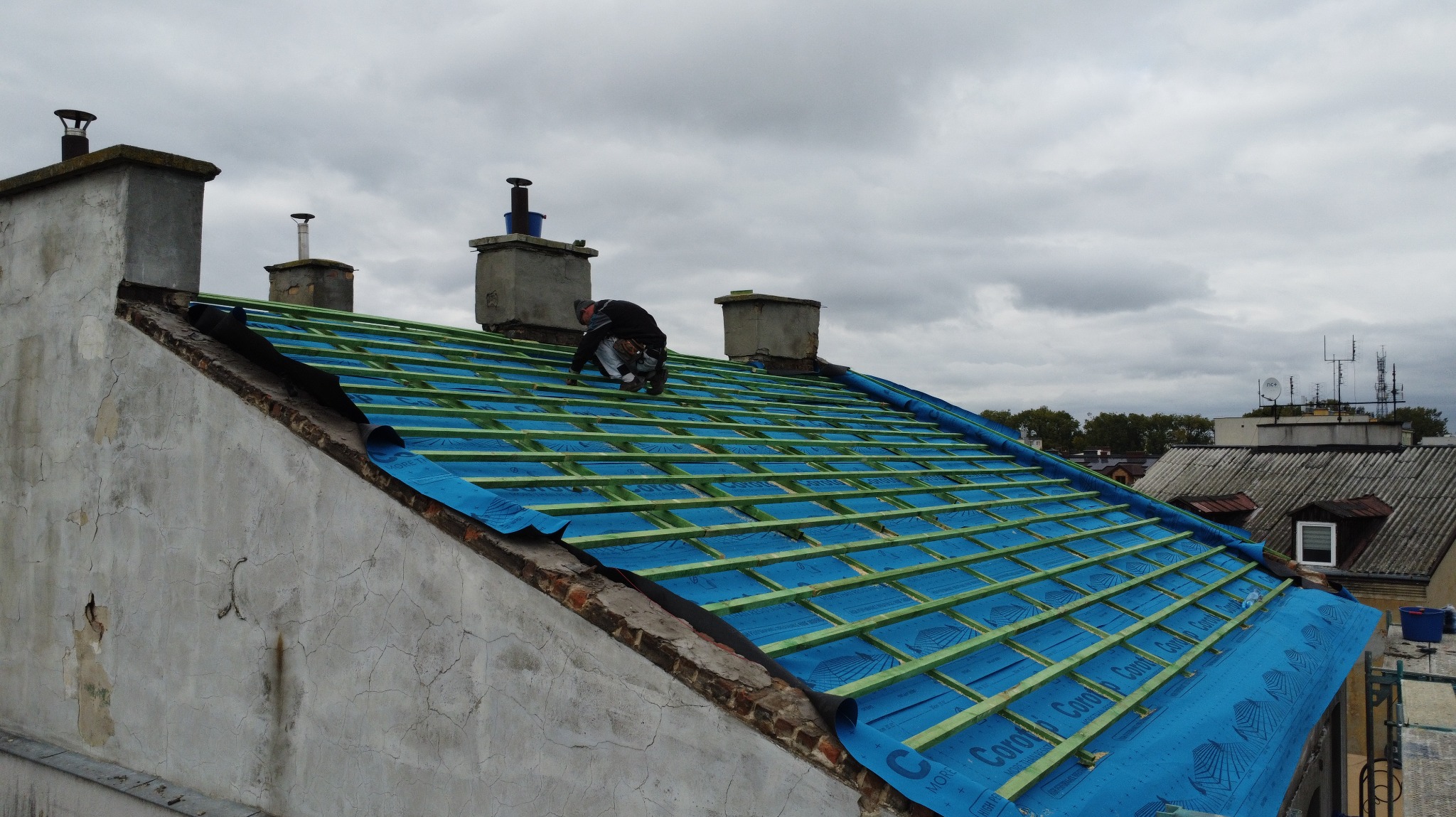 Remont dachu i elewacji Płońsk 2024r