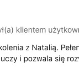 Opinia po szkoleniu.