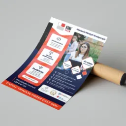 Wykonaliśmy projekt graficzny i wydruk plakatów A2 dla firmy oferującej dodatkowe zajęcia dla młodzieży szkolnej.