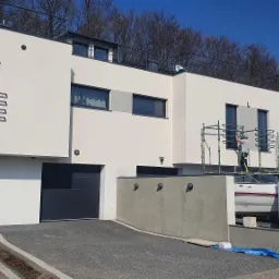 Prace Końcowe przy budowie bliźniaka.