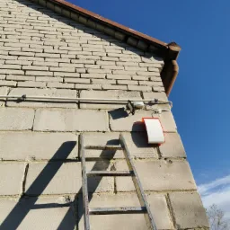 Tymczasowa syrena alarmowa, naswietlacz led z czujnikiem zmierzchu