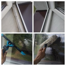 Mycie okien na wysokości Kolonia wierzchowisko 3