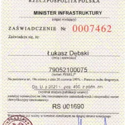 Zaświadczenie Rzeczoznawcy Samochodowego