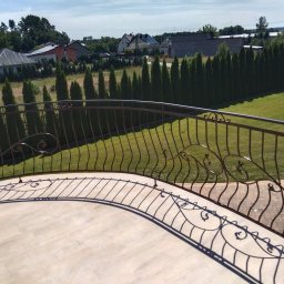 NITREX Rafał Nita - Balustrada balkonowa ocynk +powłoka lakiernicza