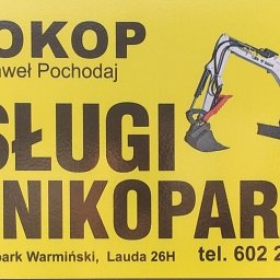 POKOP Paweł Pochodaj Prace ziemne - Pierwszorzędne Kopanie Studni Lidzbark Warmiński