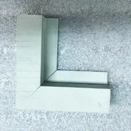 Wydrku modelu dla profilu aluminiowego , 45stopni