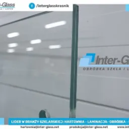 Obróbka szkła i luster, hartowane szkło, laminowane szkło, balustrady szklane.