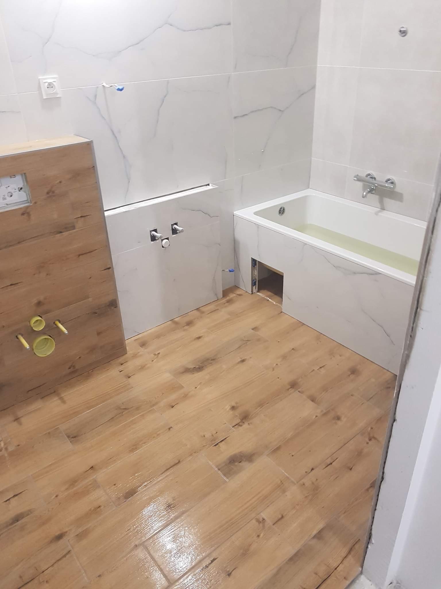 Wykończenie łazienki