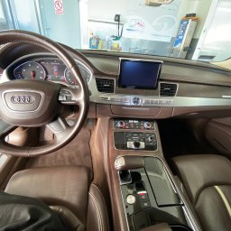 Piękne wnętrze Audi A8