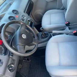 Pranie tapicerki + czyszczenie wnętrza - VW Caddy - Efekt po